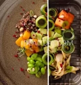 Боул киноа, батат, авокадо