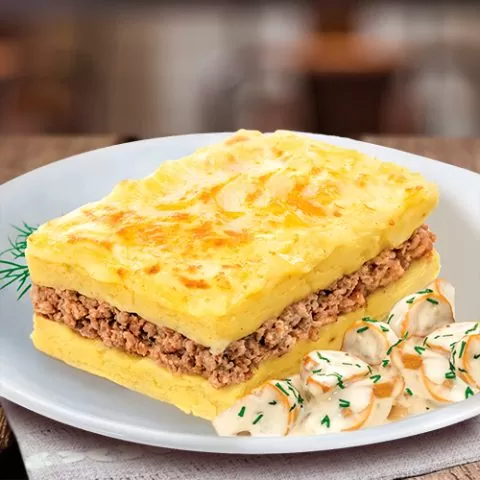 Запеканка картофельная с мясом